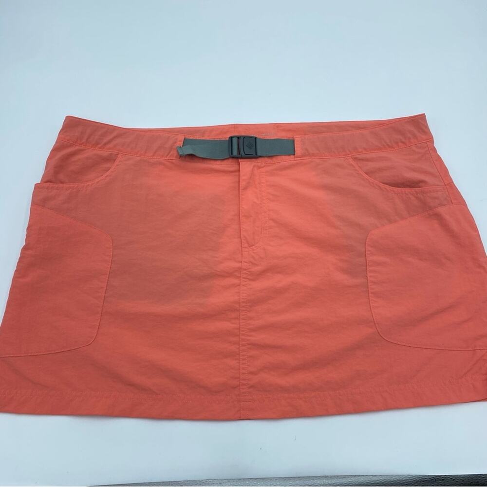 Columbia‎ Skirt Woman’s 16 Hiking Omni-wick Orange Gorpcore Outdoor